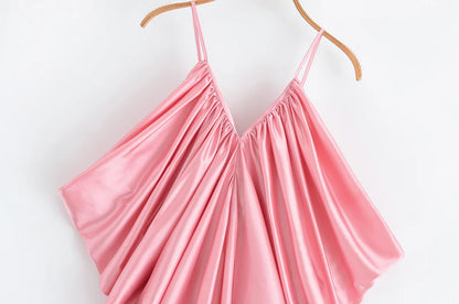 Elegant long cocktail dress
