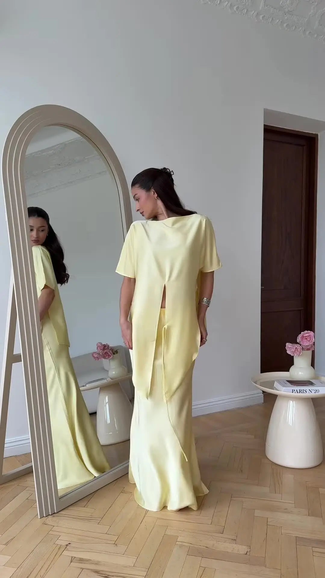 Conjuntos de 2 piezas de falda para mujer, traje de fiesta