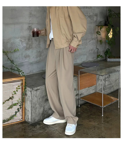 Pantalones Holgados de Corte Recto