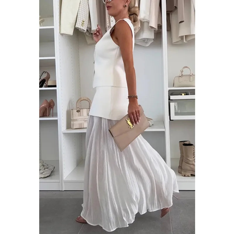 Two-piece summer vacation set