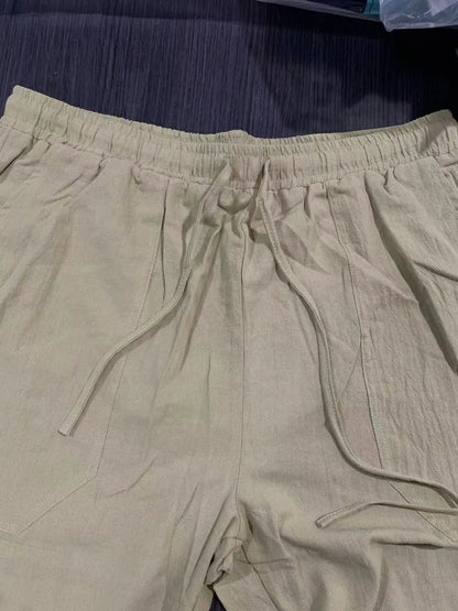 Linen trousers cotton and linen