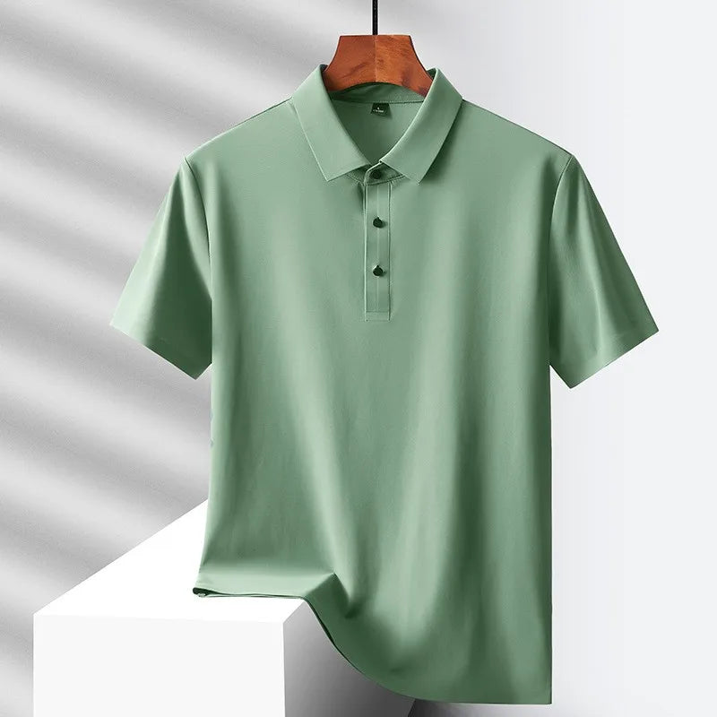 Men's 2025 White Casual Polo Shirt
