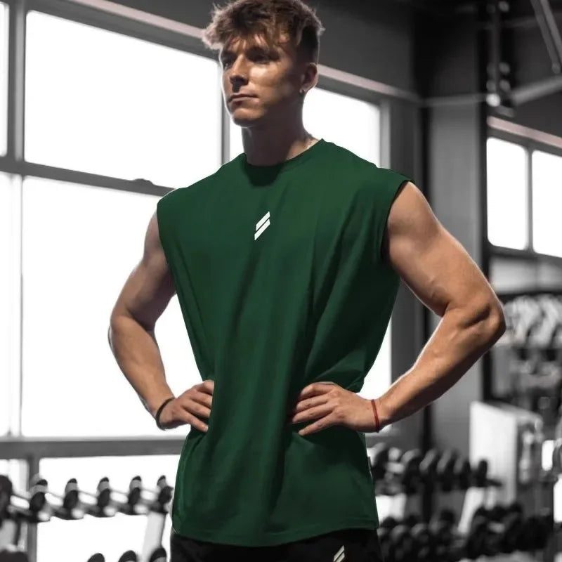 Sleeveless athletic shirt