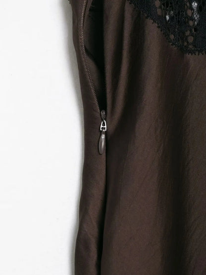 Solid Color Sleeveless Casual Dress