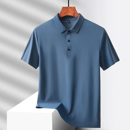 Men's 2025 White Casual Polo Shirt