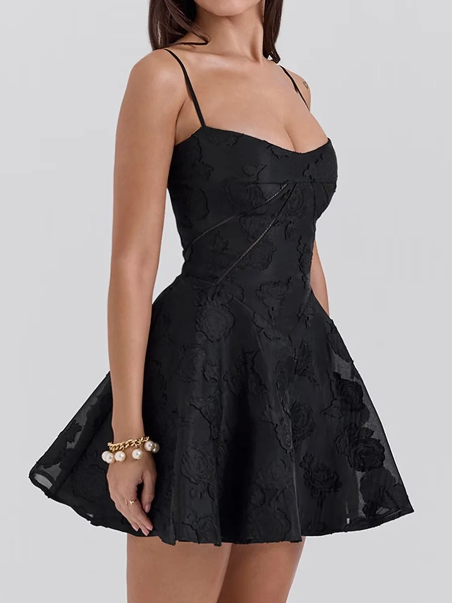 Vestido de lino elegante