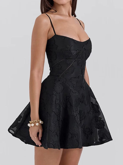 Vestido de lino elegante