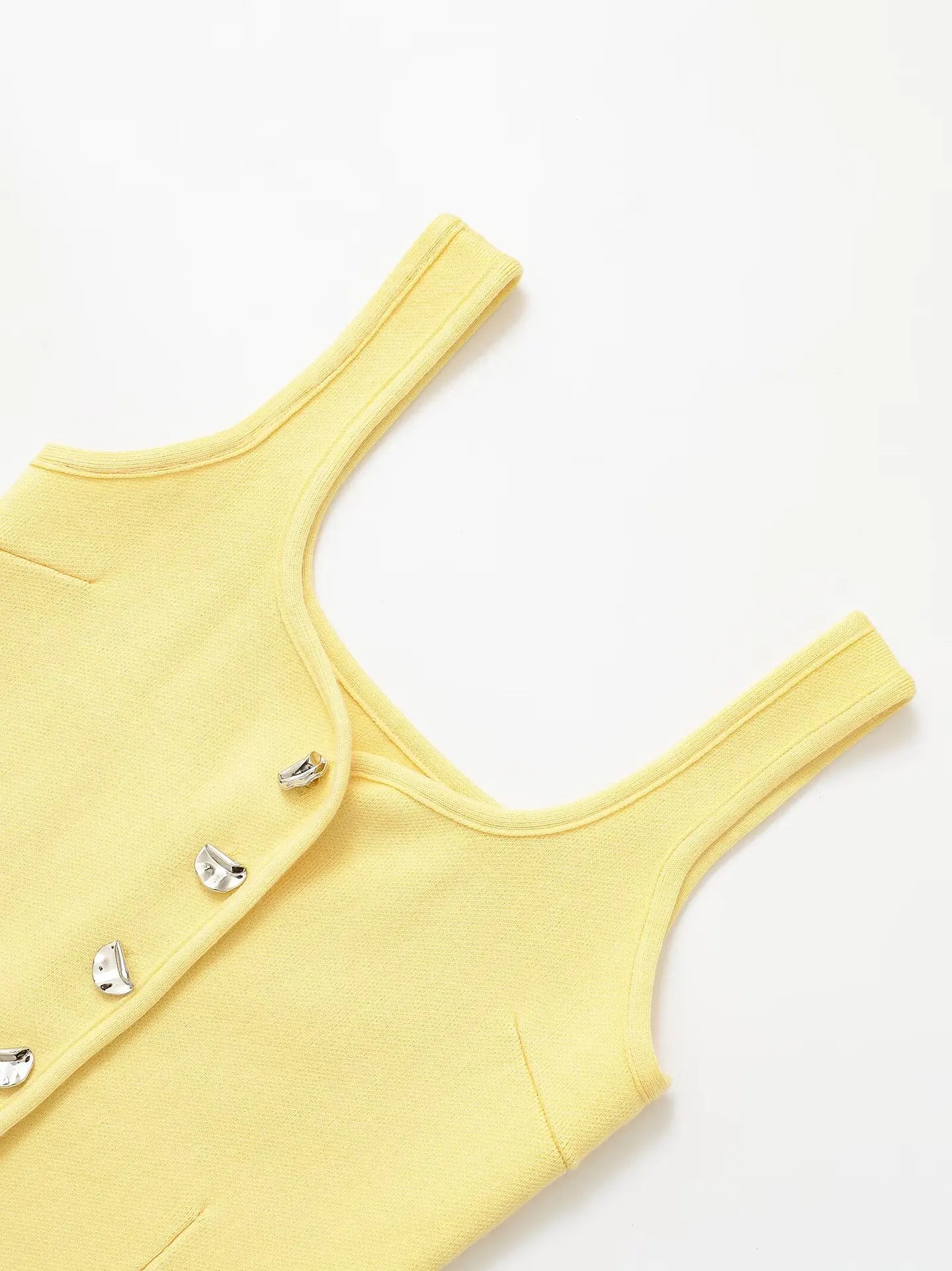 chaleco pequeño top con tirantes