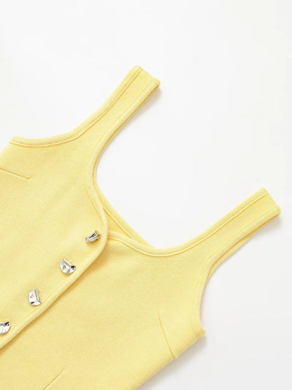 chaleco pequeño top con tirantes