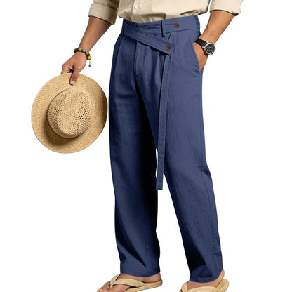Linen Trousers, Naples Italian Style