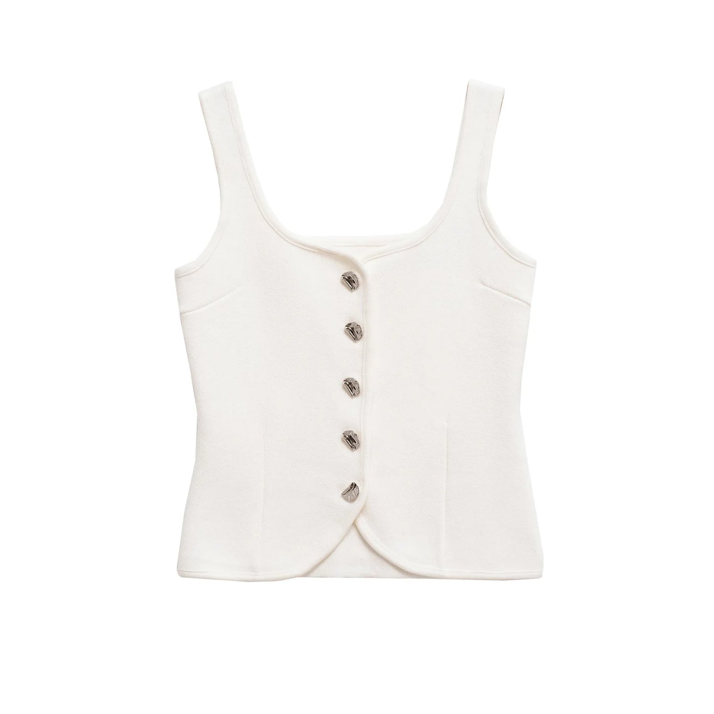 chaleco pequeño top con tirantes