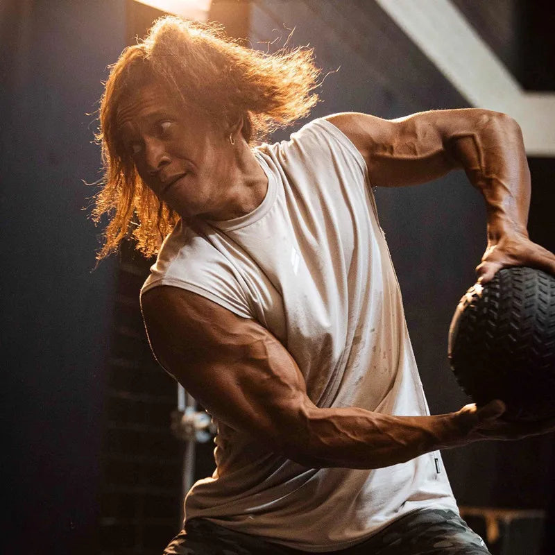 Sleeveless athletic shirt
