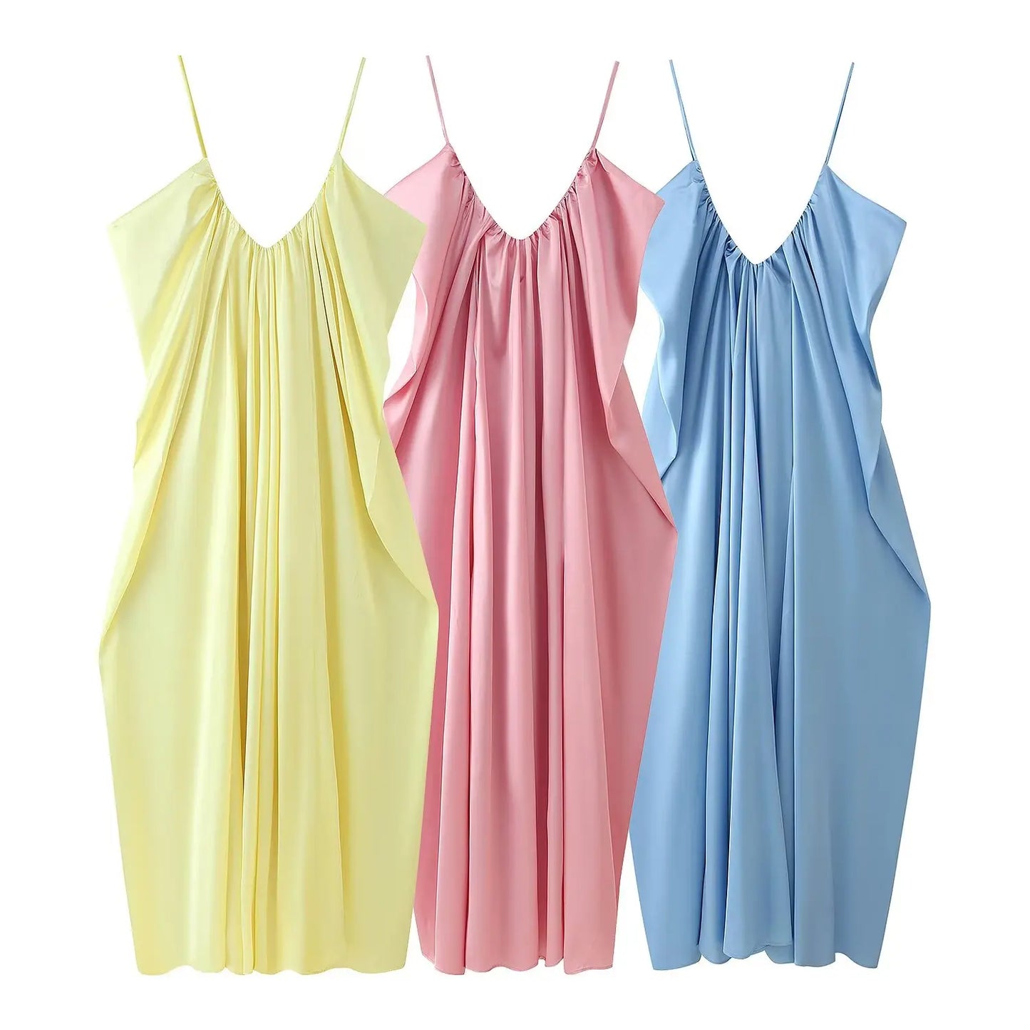 Elegant long cocktail dress