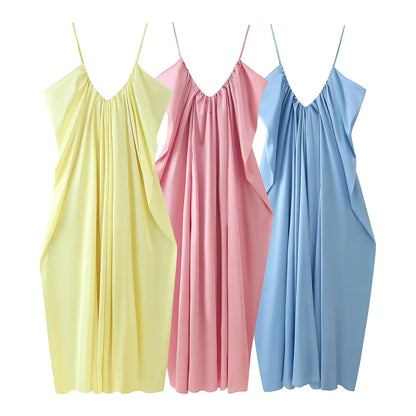 Elegant long cocktail dress