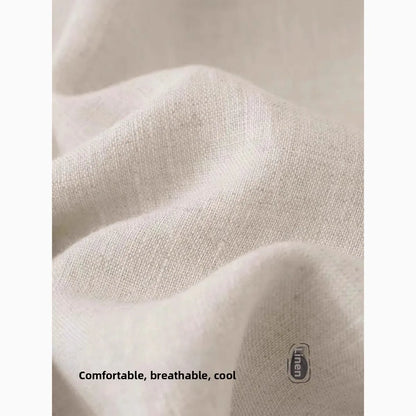 Chino-Style Linen Pants