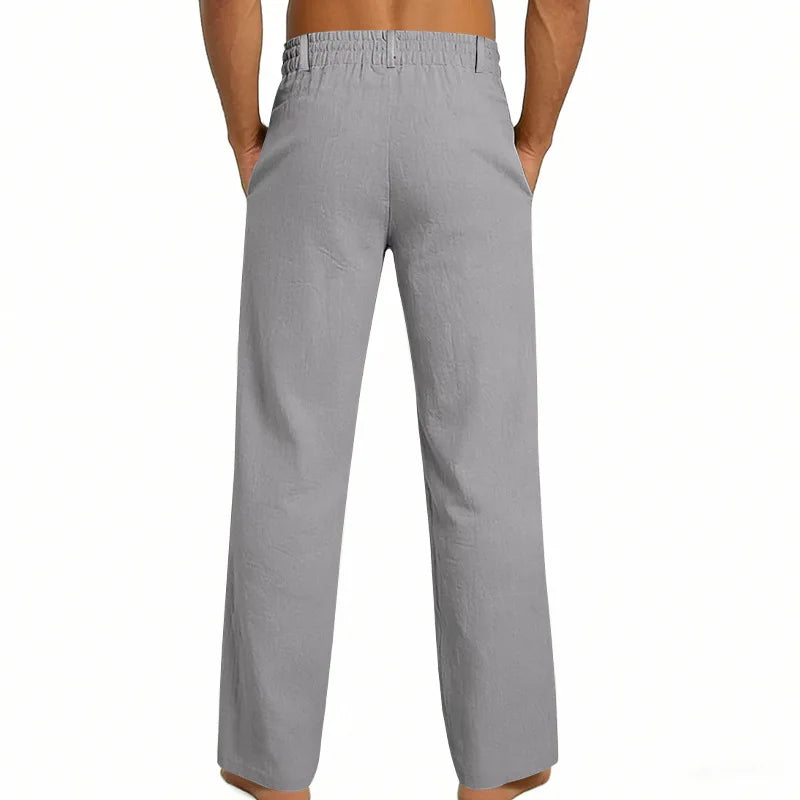 Linen Trousers, Naples Italian Style