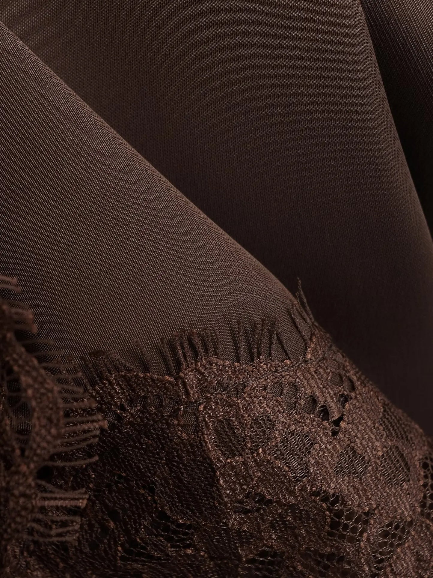 Sexy lace-textured satin tops