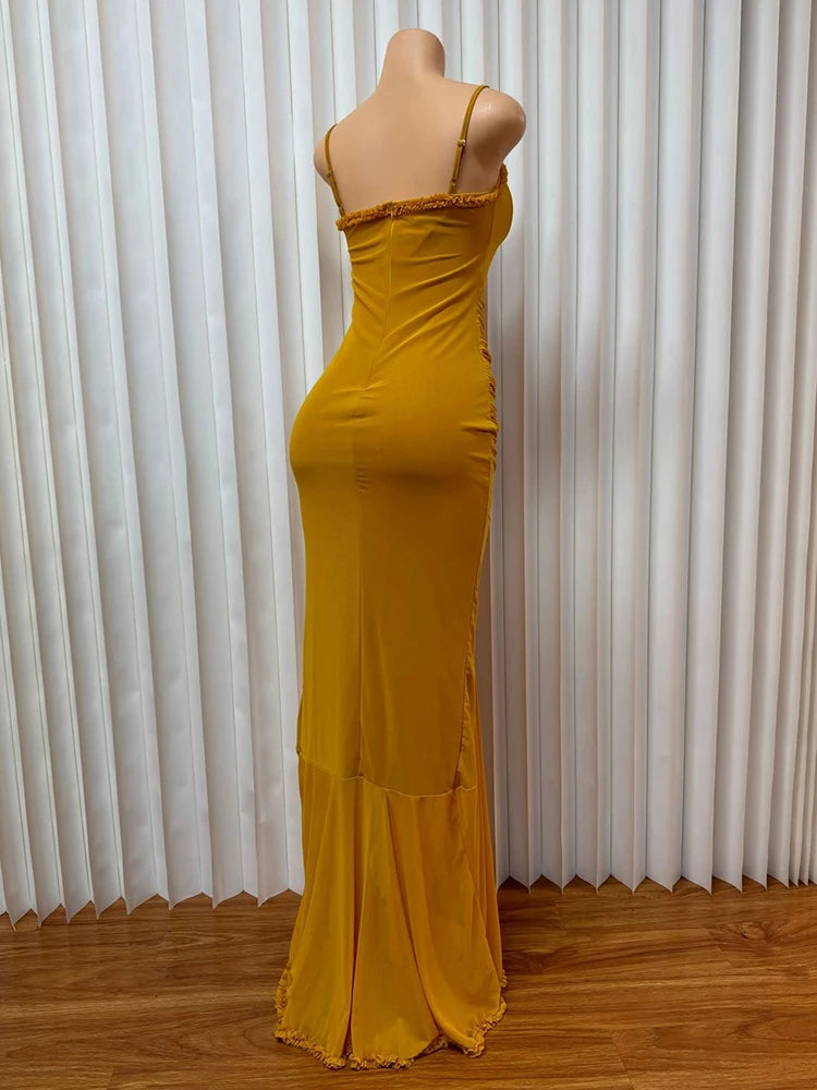 Vestido largo elegante sexy