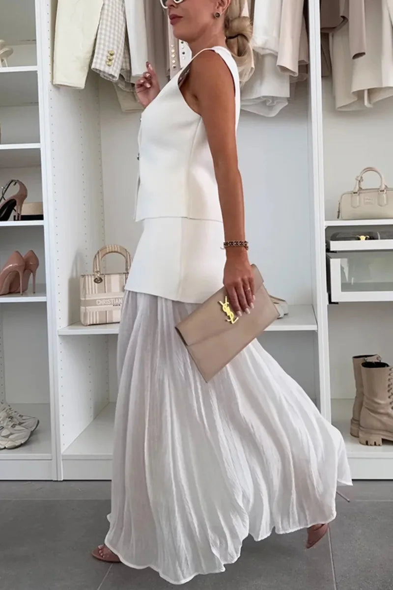 Two-piece summer vacation set