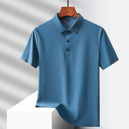 Men's 2025 White Casual Polo Shirt