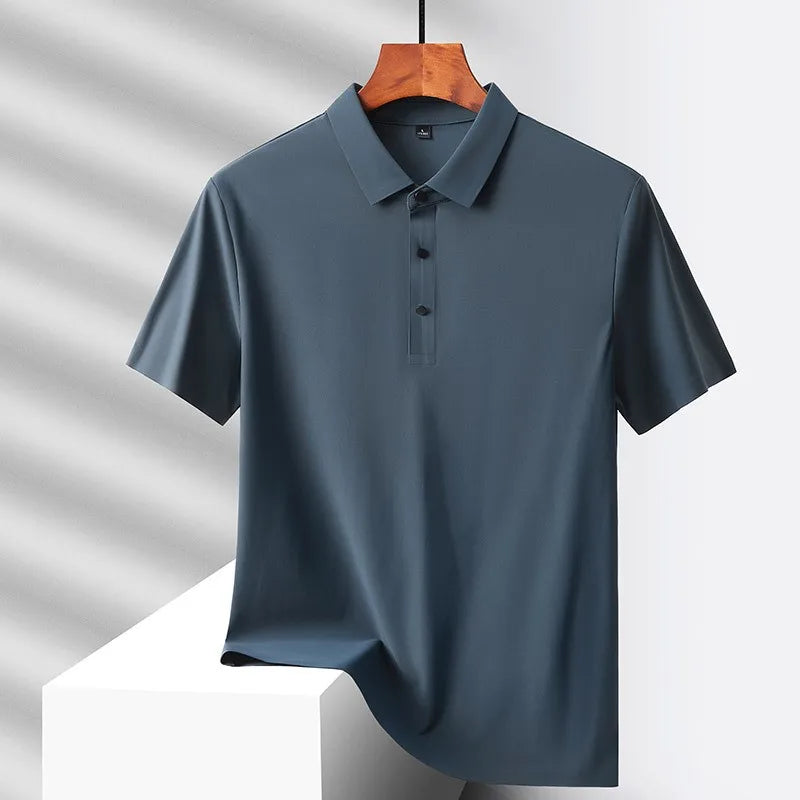Men's 2025 White Casual Polo Shirt