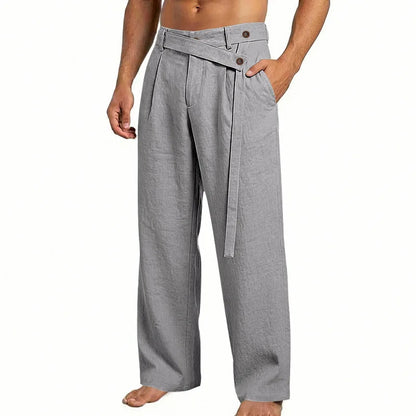 Linen Trousers, Naples Italian Style
