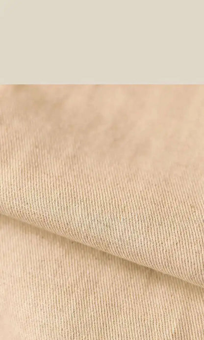 Pantalón de negocios con hebilla de París, drapeado