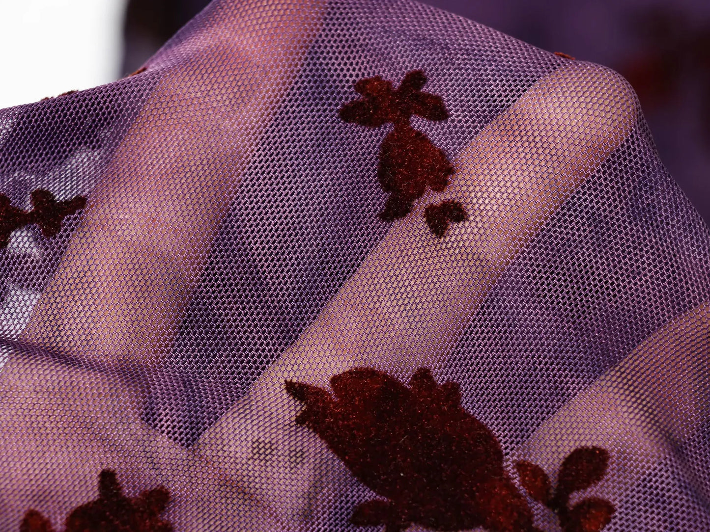 Elegant purple dress