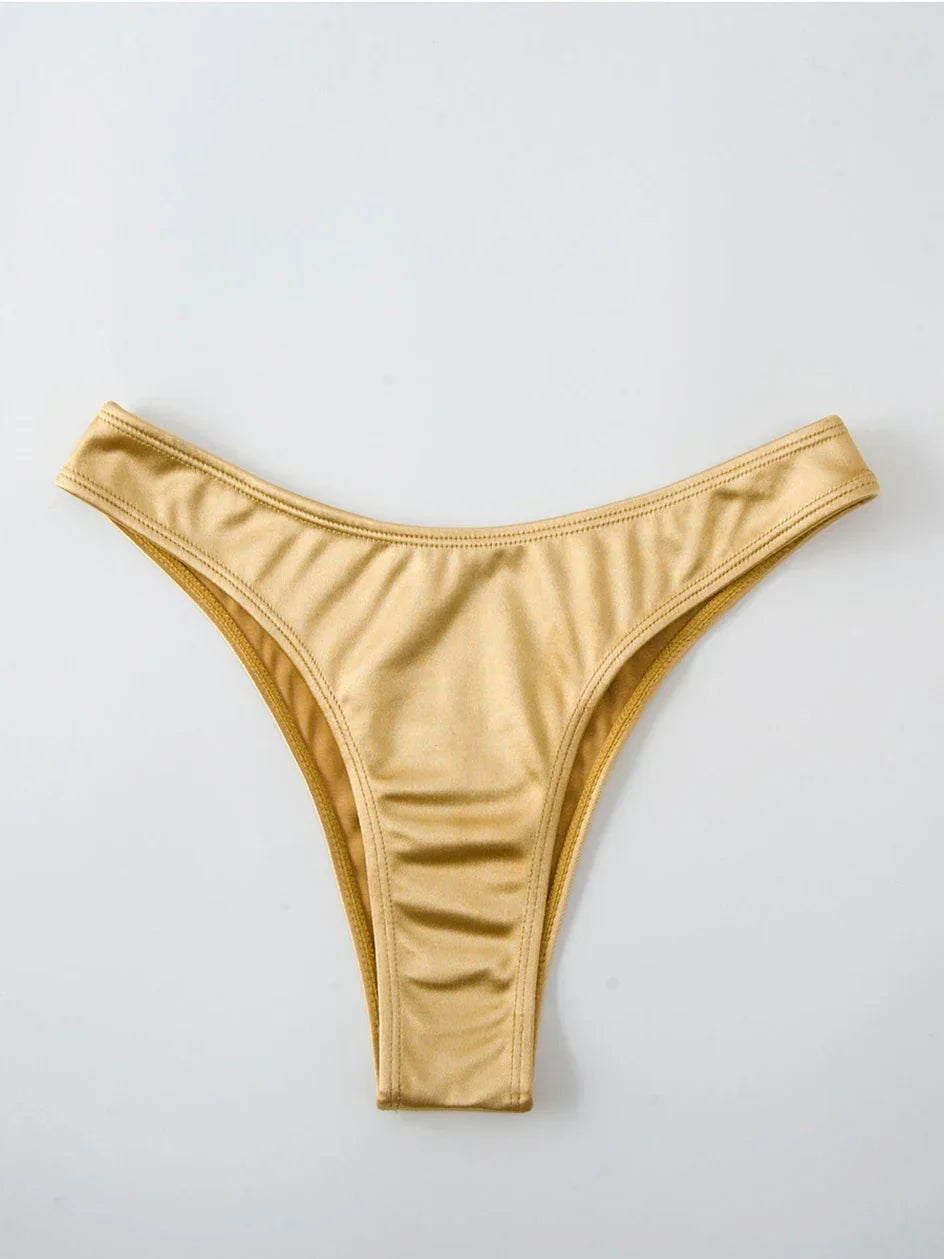 Bikini sin tirantes sexy vacacione