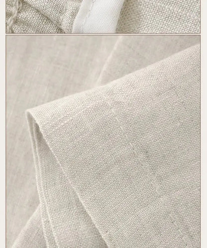 Chino-Style Linen Pants