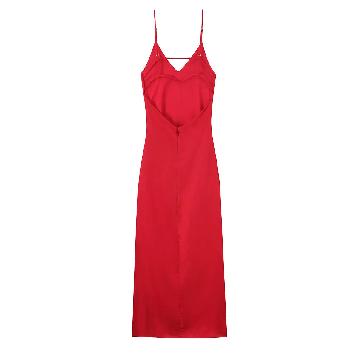 Elegant sexy satin dress