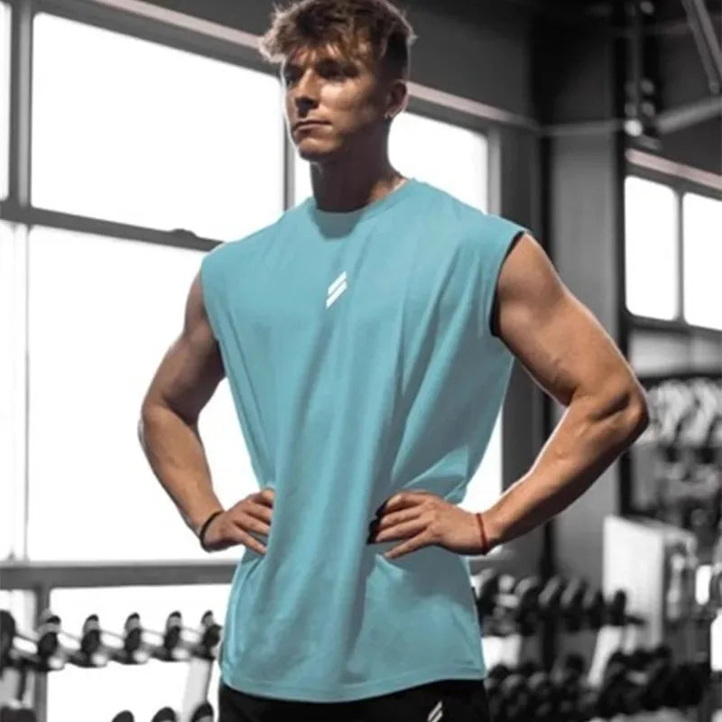 Sleeveless athletic shirt