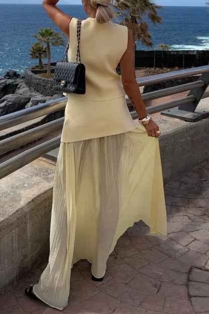 Two-piece summer vacation set