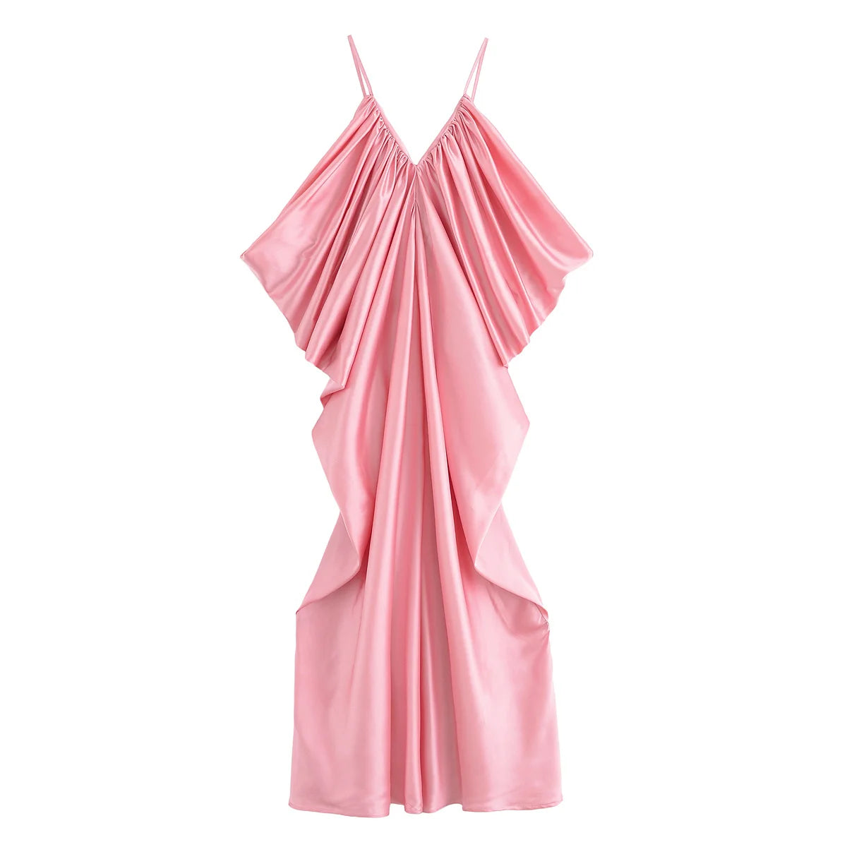 Elegant long cocktail dress