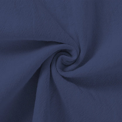 Solid color linen and cotton trousers