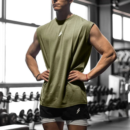 Sleeveless athletic shirt