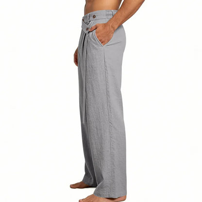 Linen Trousers, Naples Italian Style