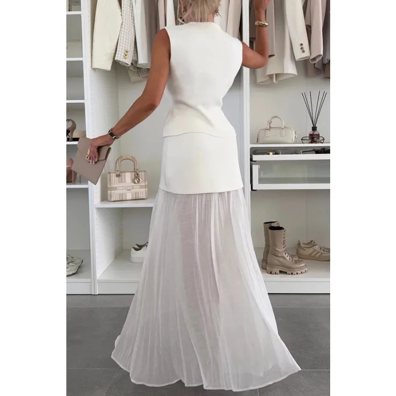 Two-piece summer vacation set