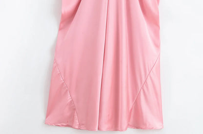 Elegant long cocktail dress
