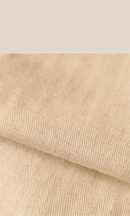 Men's Straight-Leg Linen Pants, Business Casual Summer Trousers, Naples, Paris Buckle, Drapey, High-Waisted Formal Pants for Men