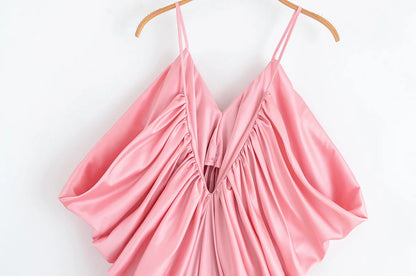 Elegant long cocktail dress