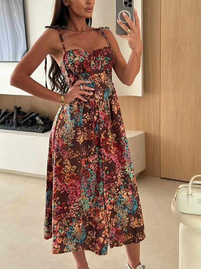 Vestido largo verano capri