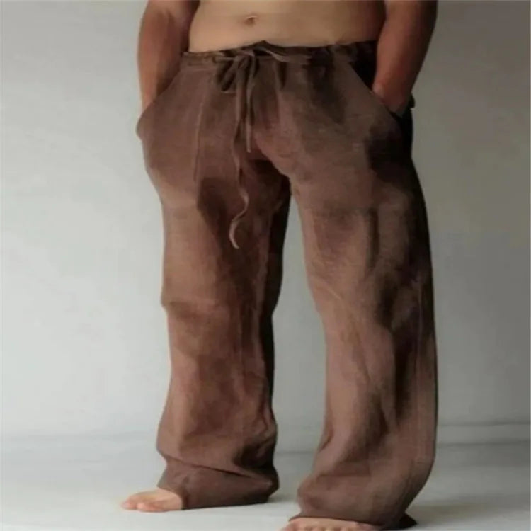 Linen trousers cotton and linen